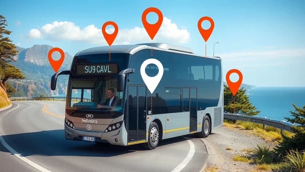 Var är bussen på Gotland just nu