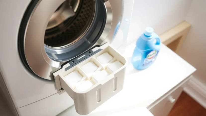 Vart häller man flytande tvättmedel