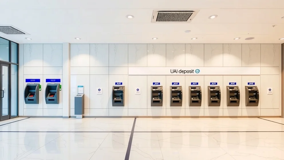 Vart kan man sätta in kontanter och bankväxlar