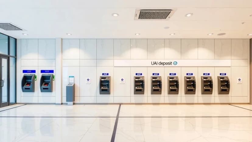 Vart kan man sätta in kontanter och bankväxlar