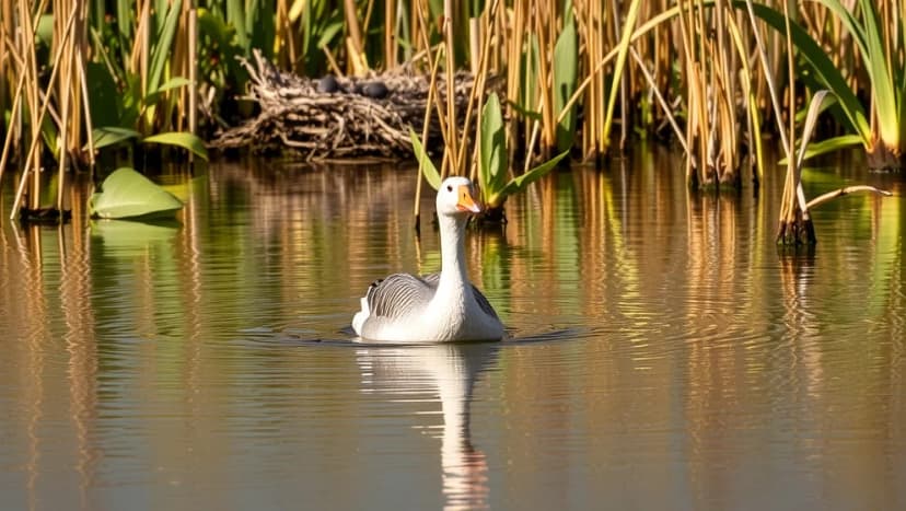 Var kan man se gåsmamman