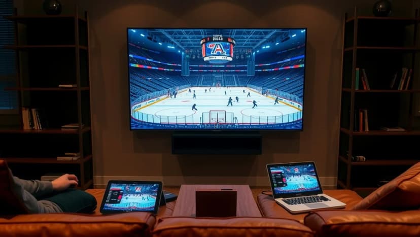 Var kan man se hockey VM