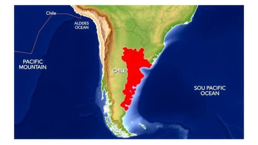 Vart ligger Chile i världen