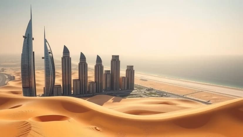 Var ligger Dubai egentligen