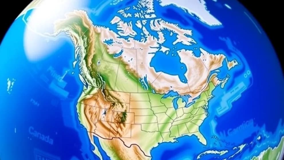 Vart ligger Kanada på världskartan