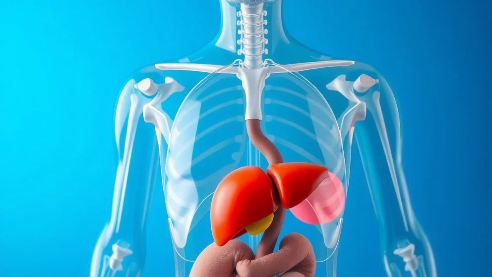 Vart ligger levern i kroppen