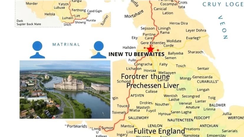 Vart ligger London egentligen