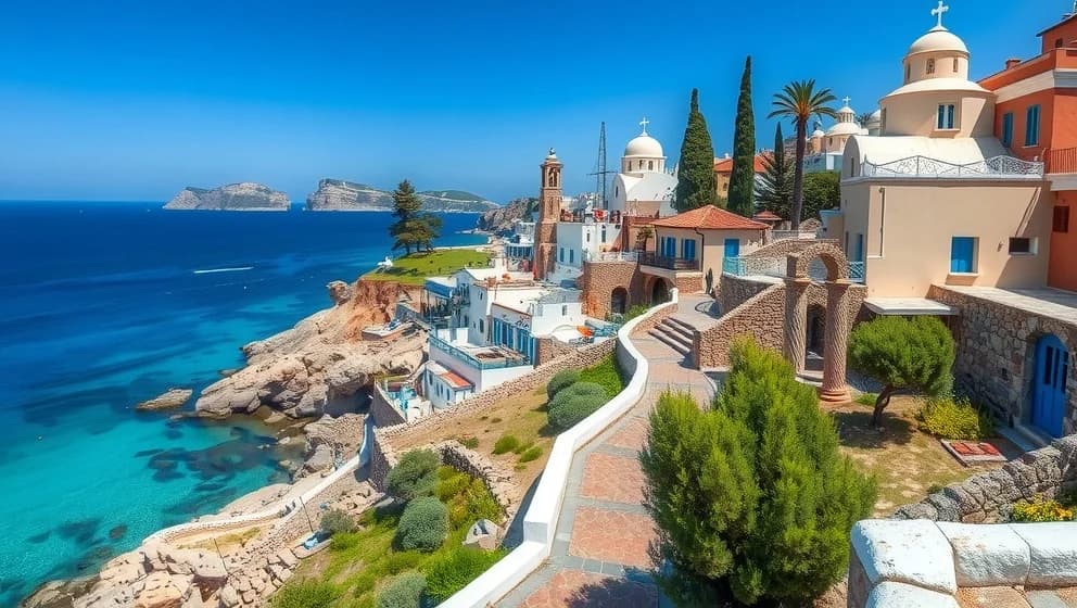 Var ligger Rhodos egentligen