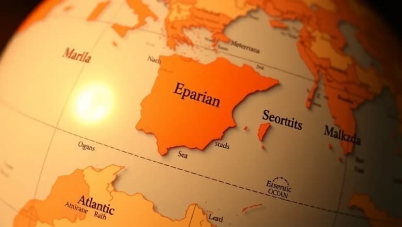 Vart ligger Spanien egentligen på kartan