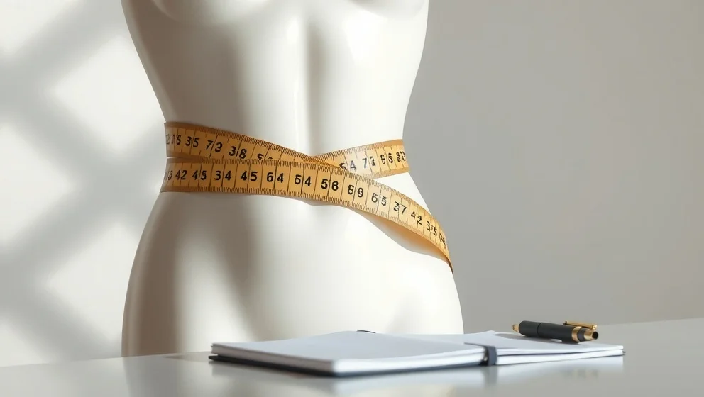 Vart mäter man midjemått på kroppen