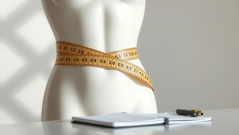Vart mäter man midjemått på kroppen