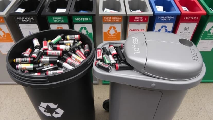 Vart slänger man använda tändare